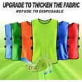 thumbnail image 6 of YOUI-GIFTS 12 Pack Pennies for Soccer Scrimmage Vest Practice Jersey for Adult Youth, 6 of 7