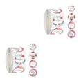 thumbnail image 3 of Ounissouiy Day Stickers Round Dia 3.8cm Seals Decor Party Envelope for Favor estilo C 2Conjunto, 3 of 6