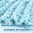 thumbnail image 6 of Flannel Light Blue Blanket Twin Size Turquoise Cyan Teal Sky Blue Bed Throw Blankets 60"x80" Fuzzy Soft Twin Blankets for Bed Couch Bedroom Home Decor, 6 of 6