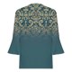 thumbnail image 5 of ICHUANYI Clearance Women's Casual Printed Three-quarter Sleeve V-neck Flared Sleeve T-shirt Shirt(Navy, M) ICHUANYI WER2023080708901, 5 of 5