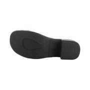 FLY London Eiva Leather Sandal, 38, Black