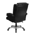 thumbnail image 6 of Flash Furniture High Back Black LeatherSoft OverStuffed Executive Swivel Ergonomic Office Chair with Fully Upholstered Arms, 6 of 7
