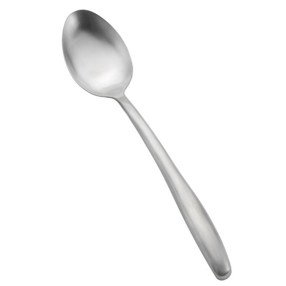 TableCraft Products 5333 Dalton Collection, Hollow Handle, 18-8 Stainless Steel, 13¾" Solid Serving Spoon , 13.75" Height, 1.5" width, 2.75" Length