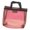 Pink, variant on Milageto Mesh Beach Tote Bag Casual Travel Cosmetic Bag for Camping Bathroom Vacation Black
