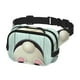 thumbnail image 2 of Balery White Bunny Bottom And Easter Eggs Mochila Cinturón para Mujeres y Hombres, Bolsa de Cintura Impermeable de Doble Capa con Correa, 2 of 9