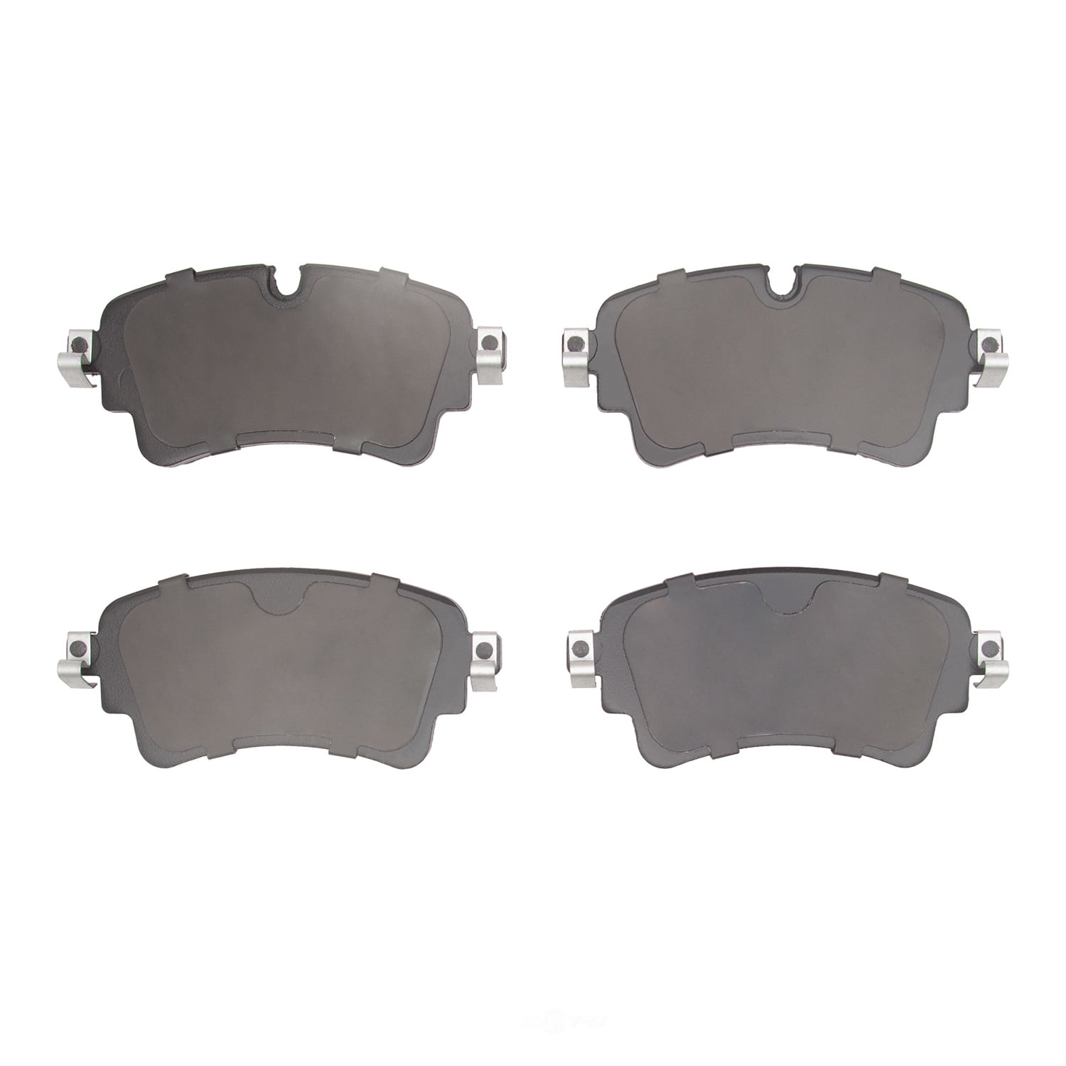 Dynamic Friction Company 1552-1898-01 DFC 5000 Advanced Brake Pads - Low Metallic and Hardware Kit