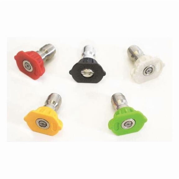 Simpson Spray Tips,0/15/25/40 Deg. Soap,4.0 80158