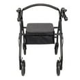 thumbnail image 6 of Mother's Day Sales - Heavy Duty Extra Wide Bariatric Rollator Rolling Walker with Padded Seat, 6 of 10