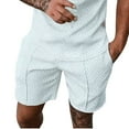 thumbnail image 1 of Kovlvoll Workout Shorts Men Elastic Waist Drawstring Summer Plus Size Casual Athletic Running Short Pants with Pockets, 1 of 6
