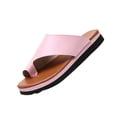 thumbnail image 2 of Nuevos zapatos de mujer de talla grande de verano, pantuflas de cuero, sandalias huecas, 2 of 8