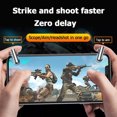 thumbnail image 2 of Flmtop 2Pcs GT01 Trigger Buttons Mini Multifunctional Metal Game Trigger Controller Fire Buttons for Smart Phones, 2 of 10
