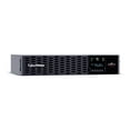 thumbnail image 3 of CyberPower Smart App Sinewave PR2000RT2UC - UPS (Montable sur Rack / Externe) - AC 100-125 V - 2000 Watts - 2000 VA - 9 Ah - Ethernet, RS-232, USB - Connecteurs de Sortie : 8 - PFC Actif - 2U - Noir, 3 of 3