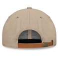 thumbnail image 4 of Men's Fanatics Khaki Vegas Golden Knights Elements Unstructured Patch Leather Strapback Hat, 4 of 4