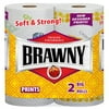 Brawny: Big Roll Designer Prints 64 2-Ply Sheets Paper Towels, 2 Ct