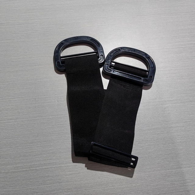 Correas negras para mover y levantar muebles, cajas, Matelaconstruction, correas de elevación (2PCS)