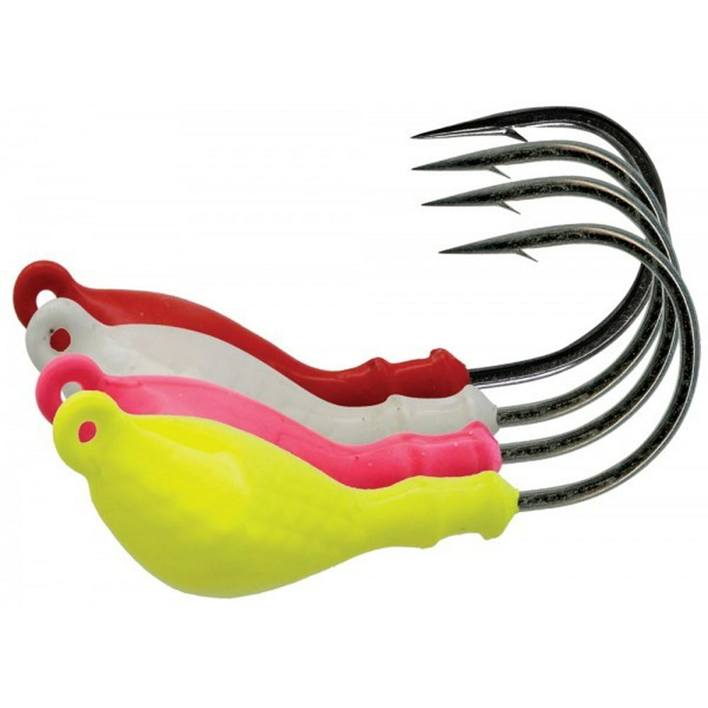 Mustad SH786 Shrimp Jig Head - 1X Strong - 5 Per Pack - Walmart.com ...
