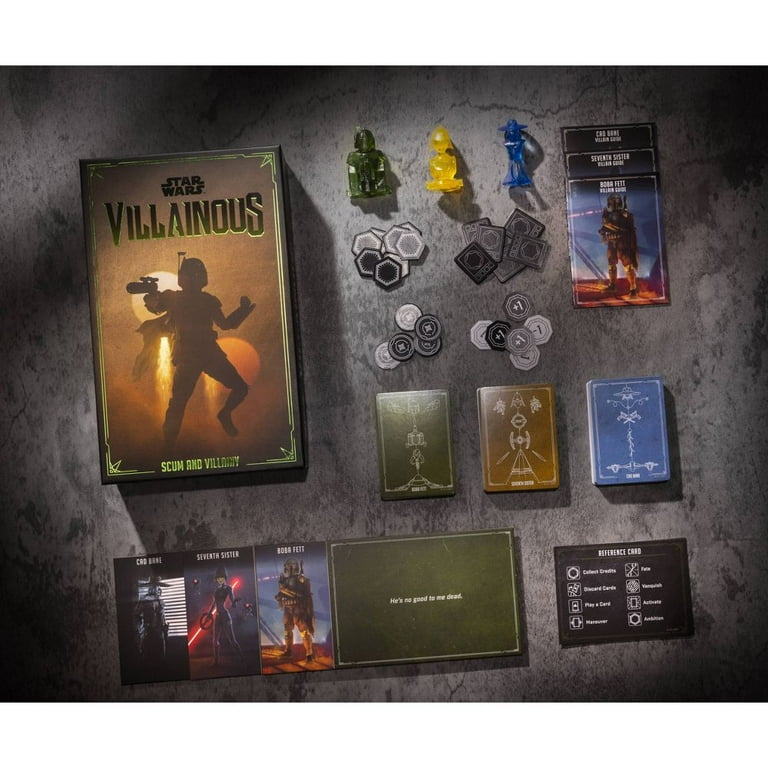 Star Wars Scum and Villainy　スター・ウォーズ Amazon.com: Ravensburger Star Wars Villainous - Scum and