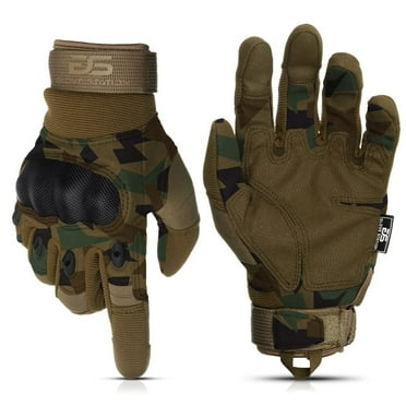 Glove Station - Hard Knuckle Gloves for Men and Woman with Touchscreen Fingers - Durable and Comfortable Hand-Gear for Outdoor Work