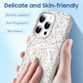 thumbnail image 6 of ELEHOLD Case for iPhone 14 Pro Max, Shockproof Ultra-Slim Soft Silicone Case, Compatible with MagSafe accessories,White, 6 of 7