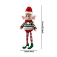 thumbnail image 2 of Muñeco de elfo de felpa de Navidad de gran tamaño, adornos para niños y niñas, muñecos de juguete de elfo, decoraciones para el hogar de Año Nuevo, Adornos de árbol de Navidad, 2 of 2