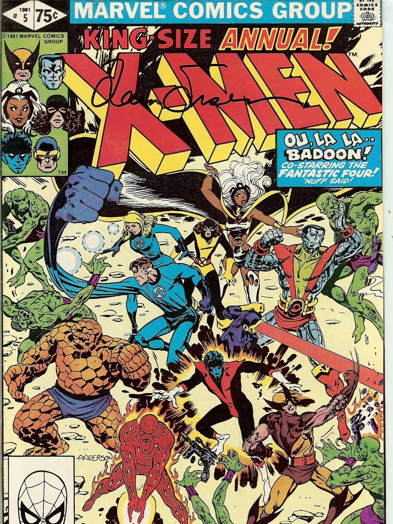X-Men Annual #5 Signed Louise Simonson