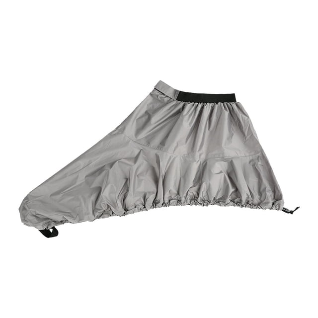 Jupe de Pulvérisation de Kayak Réglable, Imperméable et Anti-Poussière, Jupe de Cockpit Portable, Accessoire de Couverture de Pont d'Aviron en Plein Air, Sports Nautiques en Plein Air, Canoë, Gris m