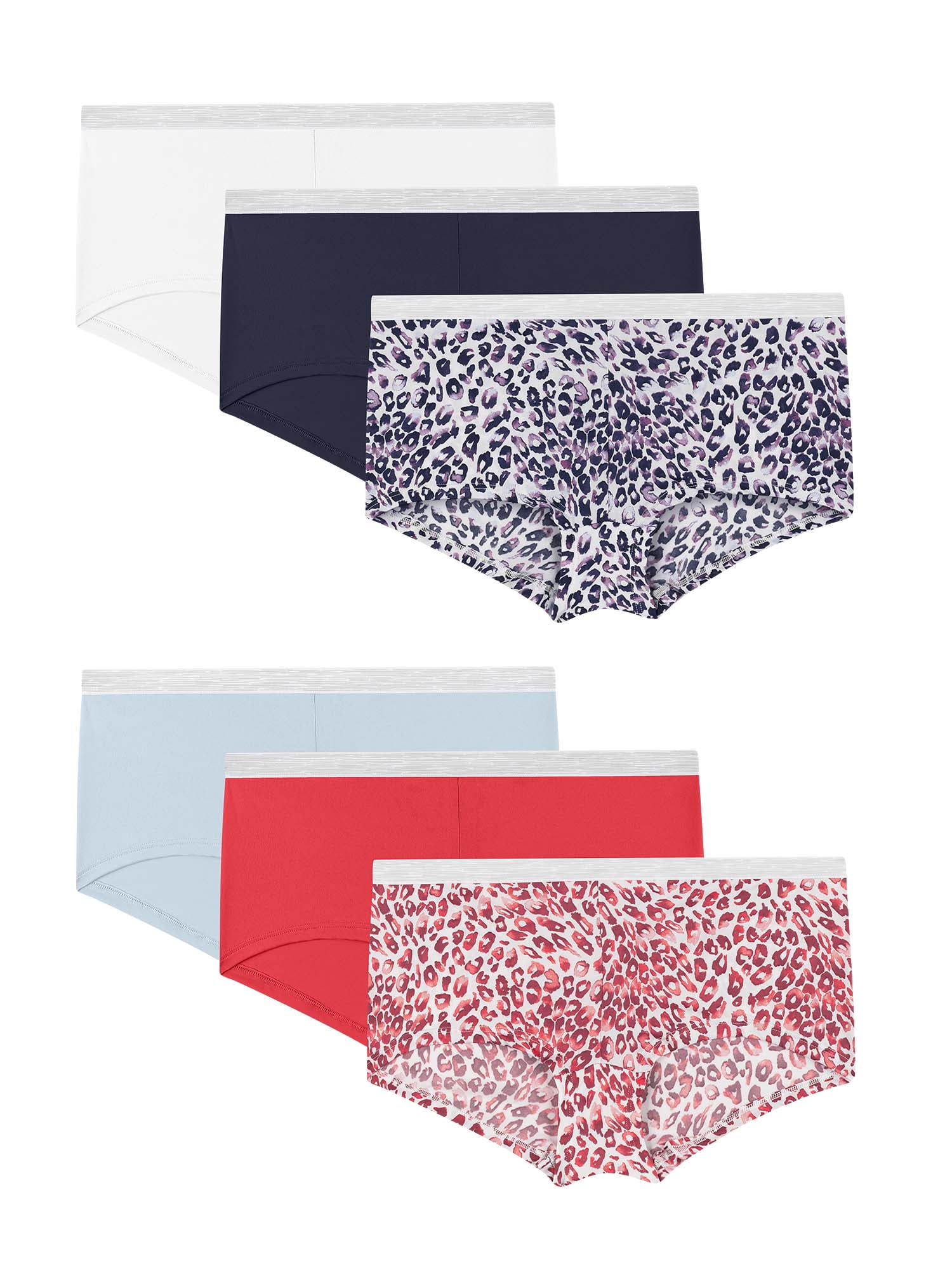 Buy COMFORTABLE CLUB Women's Modal Microfiber Boyshorts Panties Underwear  2-Pack Online at desertcartINDIA