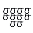thumbnail image 2 of S SERENABLE 3x10Pcs Buckles Handmade Key Chian Bow Shackle for Toys Straps Craft black, 2 of 8