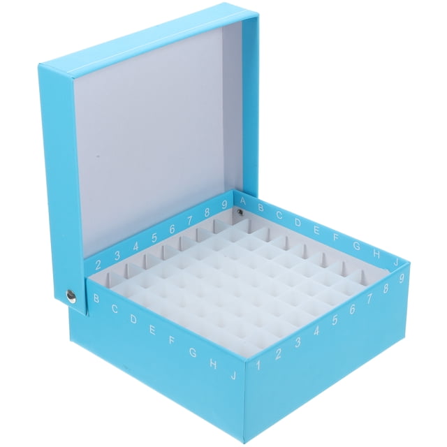 Laboratorio Microcentrífuga Contenedor de almacenamiento de tubo Centrífuga Caja de almacenamiento criogénico