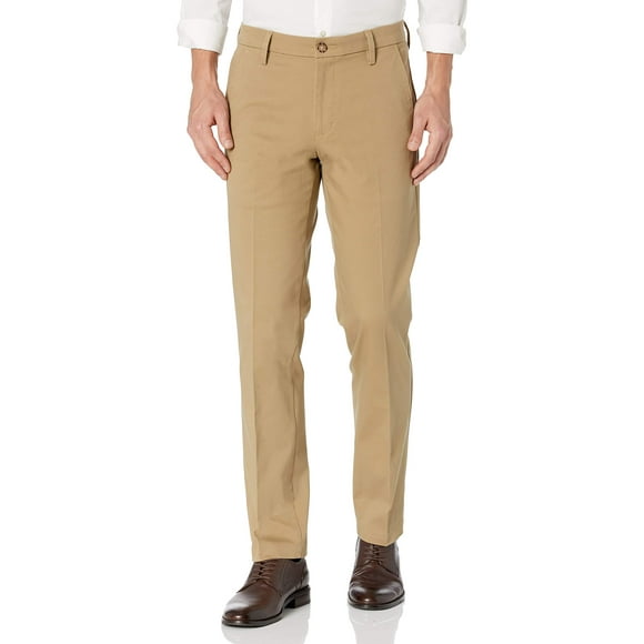 Dockers Men's Straight Fit Workday Khaki Smart 360 Flex Pants D2, New British (Stretch), 30W x 32L