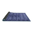 thumbnail image 2 of Ahgly Company Indoor Rectangle Abstract Blue Modern Area Rugs, 5' x 7', 2 of 4