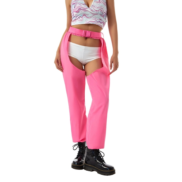hot pink chaps pants