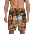 thumbnail image 2 of Rocae Welcom Fall for Men's Soft Sleep Pajama Shorts, Waistband and Pockets, 2 of 9