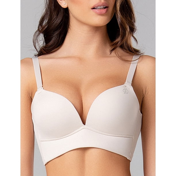 Brassier push-up Diane & Geordi Colombia Microfibra beige 36