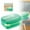 Green, variant on Lunch Box with Lid, Food Storage Container with Lid, Stackable Bento Box Microwaveable, Reusable Dishwasher Safe, Office Work and Travel, Sauce Compartment, Cutlery Included