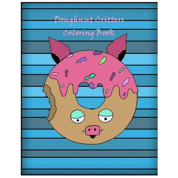 Doughnut Critters Coloring Book