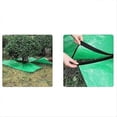 thumbnail image 2 of Garden Tree Pruning Waterproof Tarp With 12 Inch Hole for Tree Hedge, 2 of 5