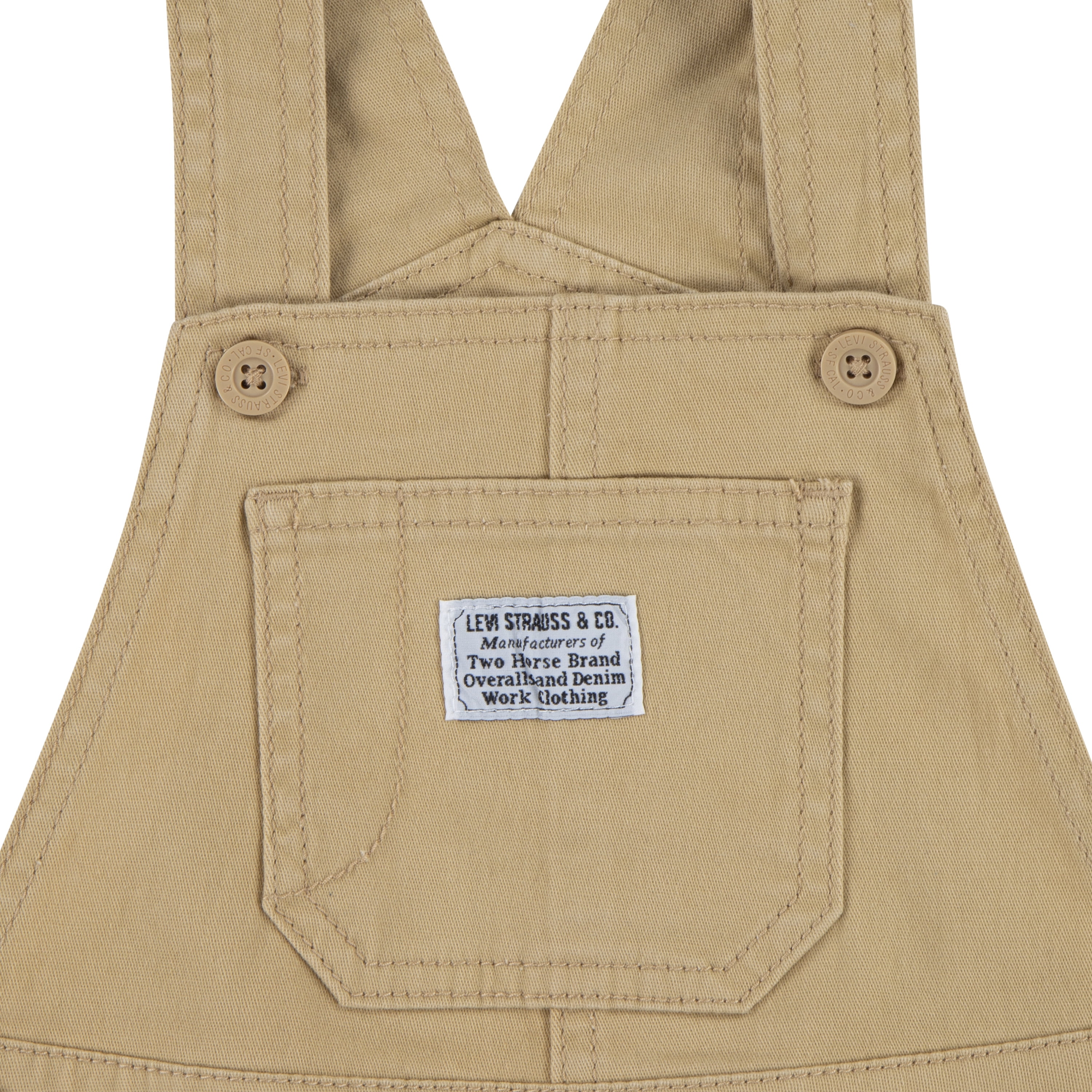 Levi's Toddler Boys Poster Logo Shortall Set, Sizes 2T-4T