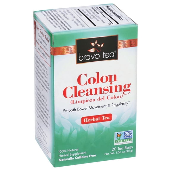 BRAVO TEAS&HERBS, TEA,COLON CLEANSING 20 BAG