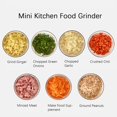 thumbnail image 4 of Picadore de Verduras y Ajo para Alimentos, Herramienta Manual de Cocina, Color Gris, 4 of 7