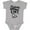 AC-Heather Grey, variant on Future EMT Emergency Tech Boys or Girls Baby Bodysuit