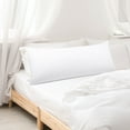 thumbnail image 6 of PiccoCasa Washed Microfiber Body Pillowcases Soft Envelope White 20"x54", 6 of 7