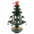 thumbnail image 2 of Árbol de de Navidad DIY Artesanía Decoración de Escritorio Favores de verde Macarena Árbol de Navidad, 2 of 8