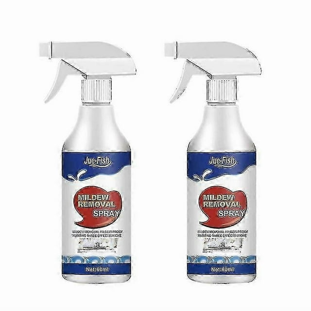 2x Mould Remover Effective Mould Spray, Fast Mildew Cleaner - Miao