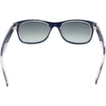 thumbnail image 2 of Ray-Ban Men's New Wayfarer RB2132-6053/71-55 Blue Wayfarer Sunglasses, 2 of 3