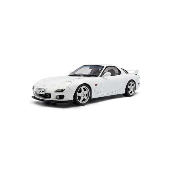 Solido 1:18 Scale Mazda RX7 FD3RS Pure White 2001 Diecast Model Car S1810607