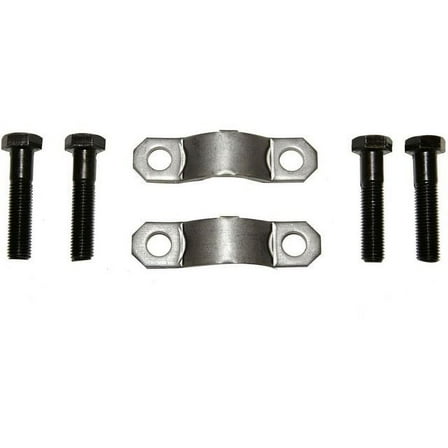 U Joint Strap Kit - Compatible with 1982 - 2004 Chevy S10 1983 1984 1985 1986 1987 1988 1989 1990 1991 1992 1993 1994 1995 1996 1997 1998 1999 2000 2001 2002 2003