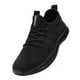 thumbnail image 2 of Zapatillas deportivas transpirables para hombre y mujer, zapatos ligeros informales, color negro, verde militar, 2 of 4