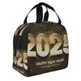 thumbnail image 2 of Disketp Happy New Year 2025 E Bolsa Térmica para Almuerzo para Hombre y Mujer, Ideal para Trabajo, Senderismo y Picnic, 2 of 8