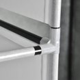 thumbnail image 5 of Wangbujianwang 71" Tall Freestanding Closet Organzier Clothes Garment Rack with Storage Shelves & 3 Hanging Rods (Black), 5 of 12
